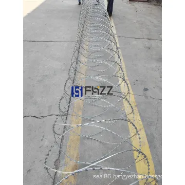 Diameter 700mm Galvanized Concertina wire,